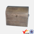 Recycled Fir Wood Decorative Chest Trunk Organizer